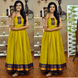 Mahendi Color South Fashion Ready made gown