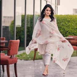 Khadi Cotton Stylish Spring Salwar Suit