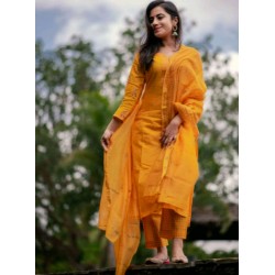 Mary Gold Yellow Stylish Salwar Suit