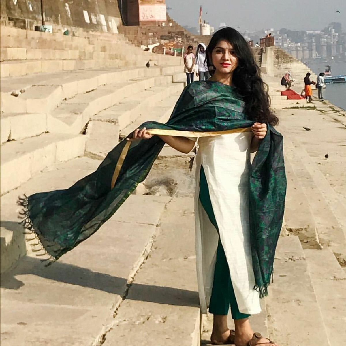 Green deals suit salwar