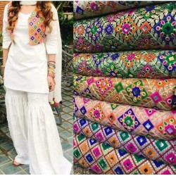 Pakistani Stich Make on Order Salwar Suit With Kachhi Jacket