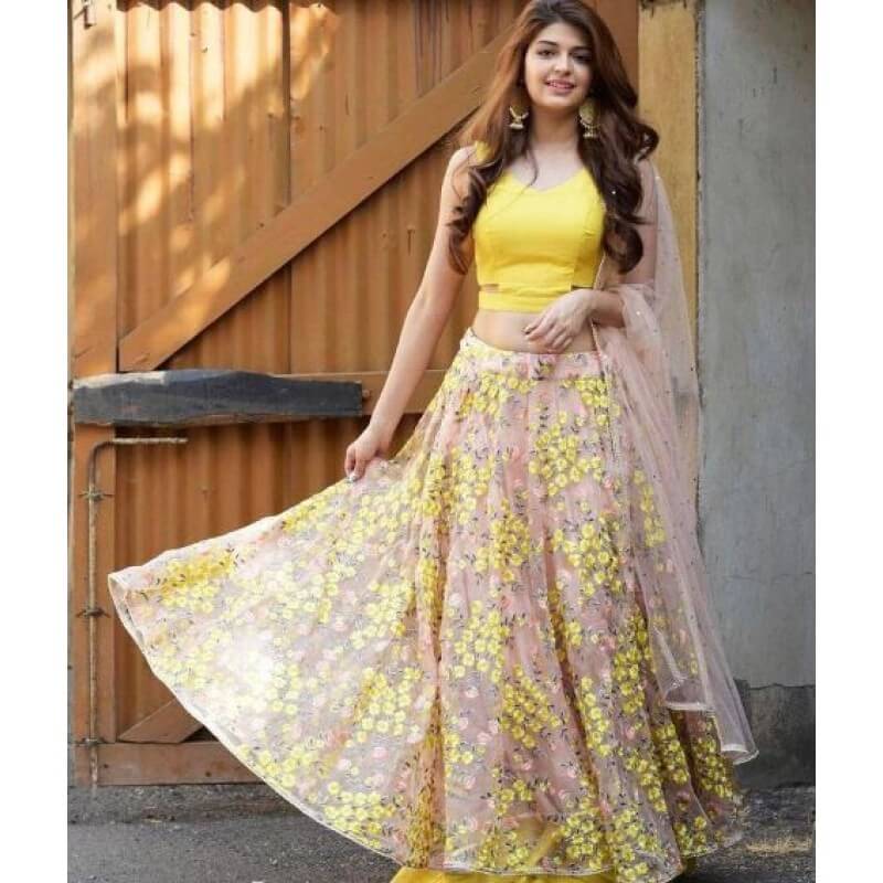 frocks for haldi ceremony