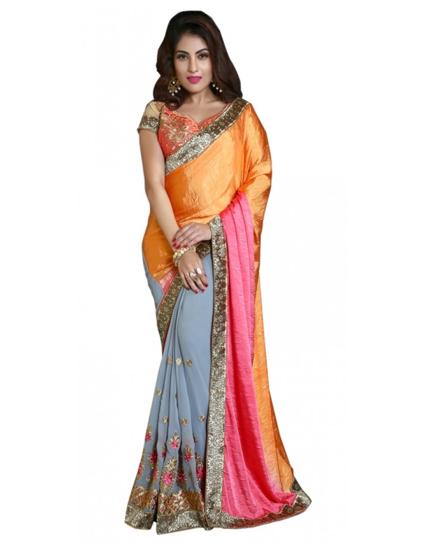 anarkali dress pattern from saree