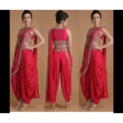 dhoti style suits for ladies