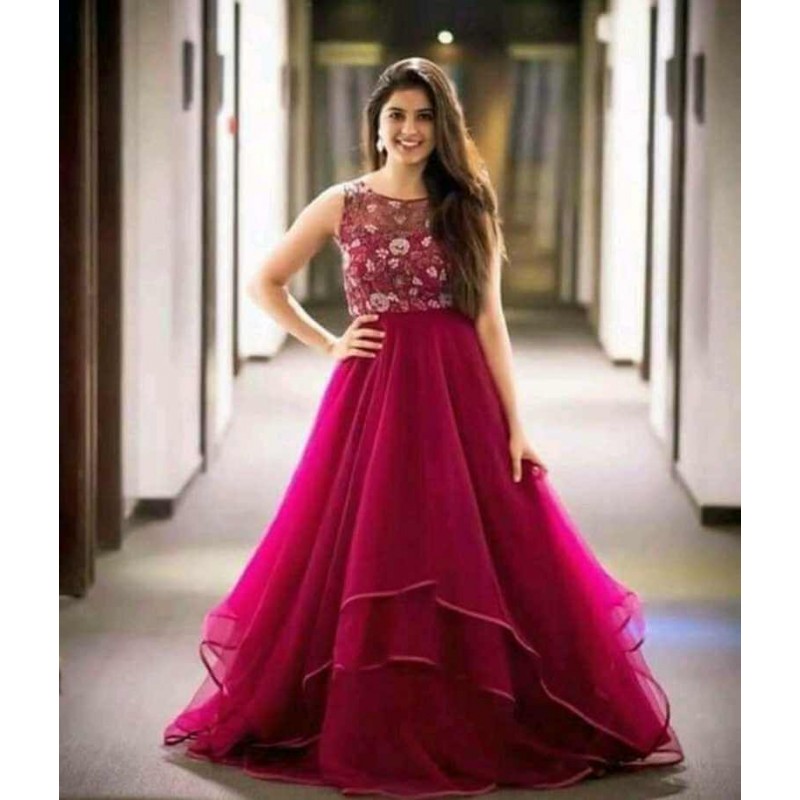 beautiful party wear gown,(categoryid ...