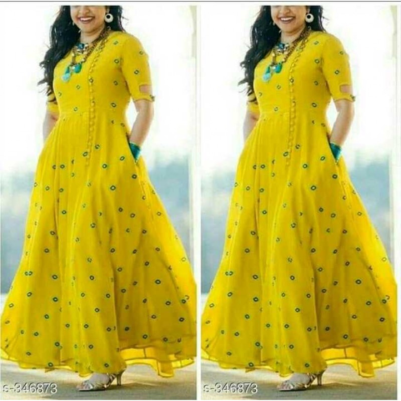 yellow kurti for haldi