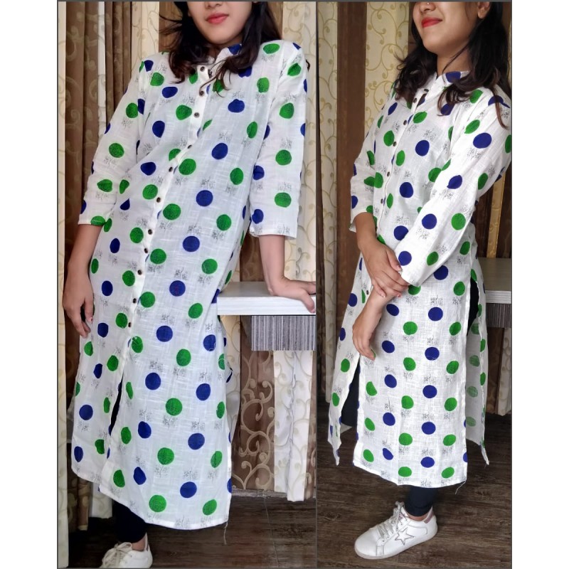 polka dots kurta online