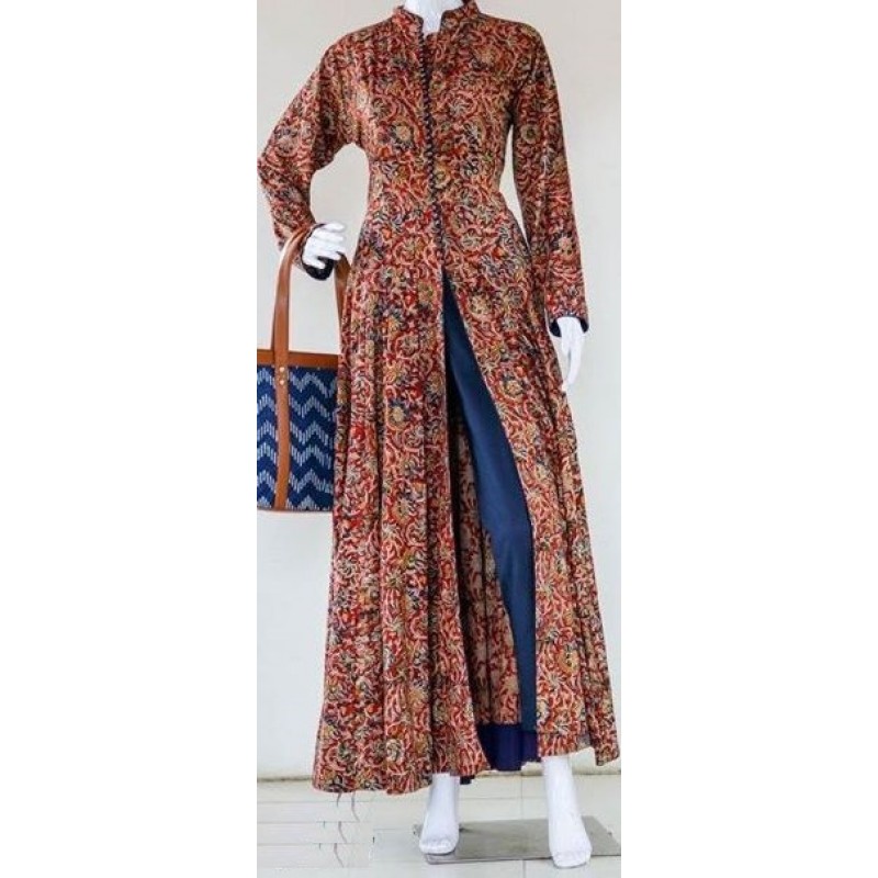 kurti cut in middle