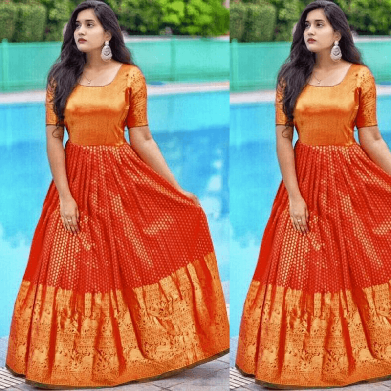 south indian fashion gowns