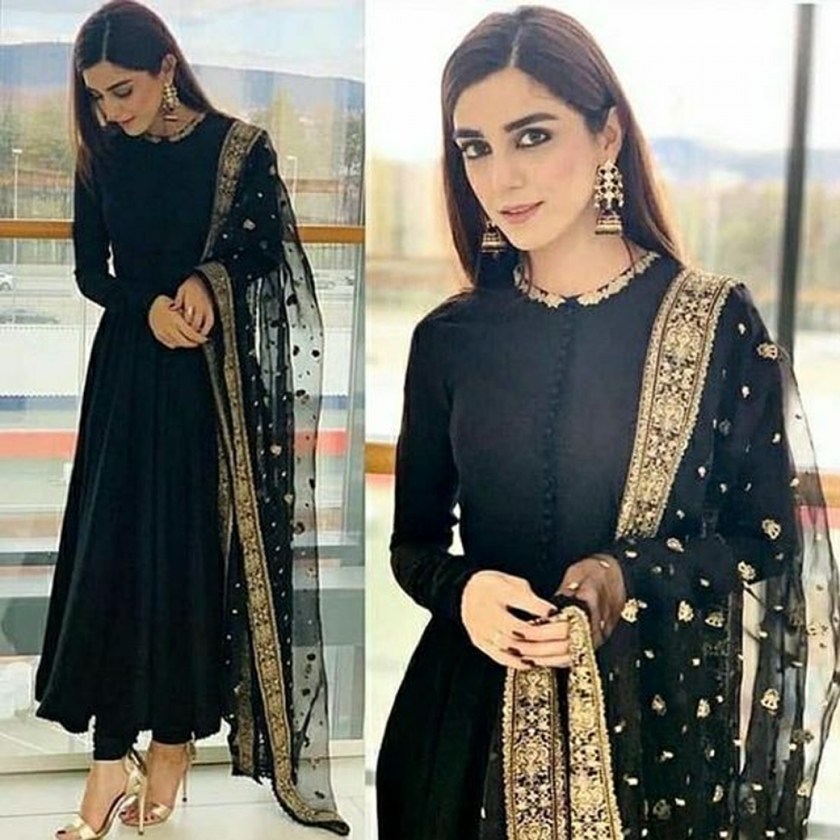 Latest Designer Black Suit Punjabi Patiala Suit Salwar and Dupatta,  Punjabi/ EID Special 3 Piece Salwar Kameez Readymade Partywear Suit - Etsy