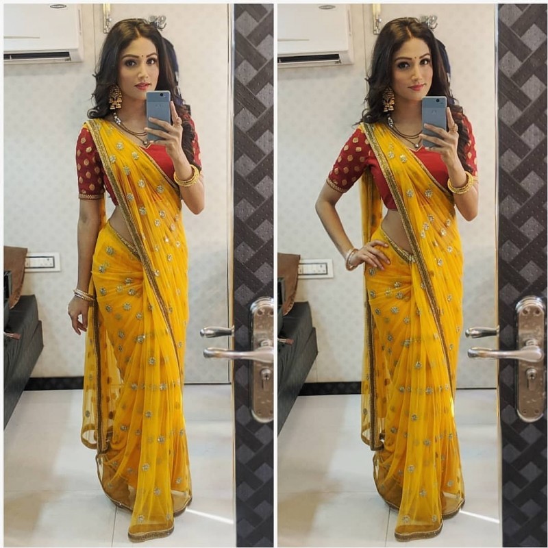wedding party saree style