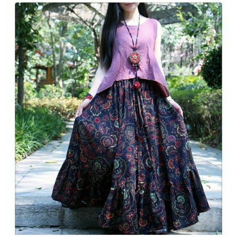 purple indo western dress