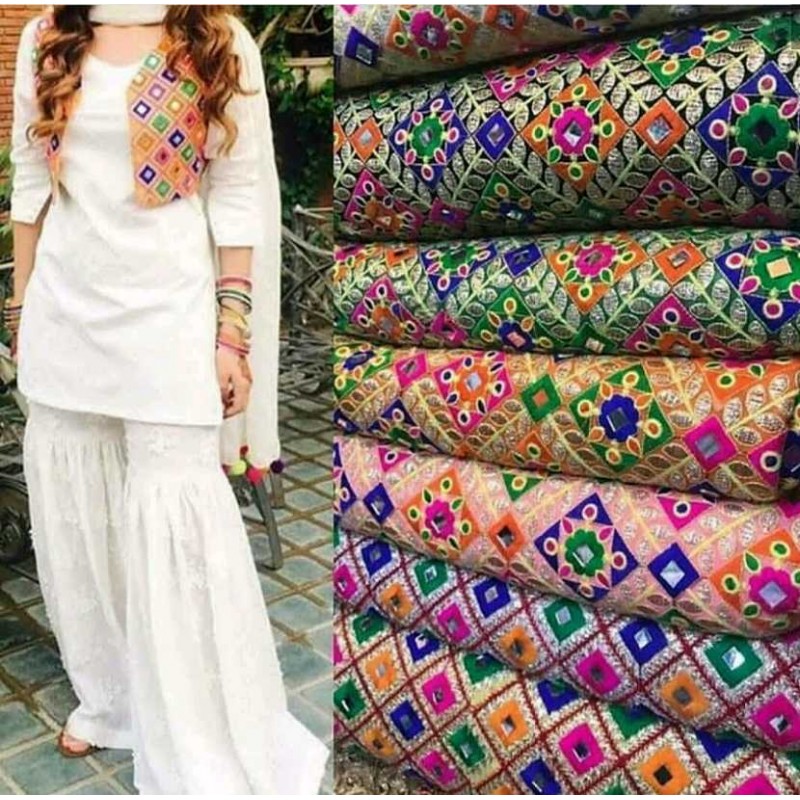 pakistani salwar kameez with jacket