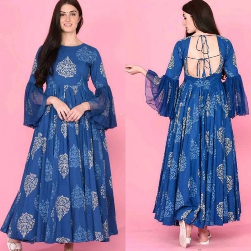 long frock type kurtis