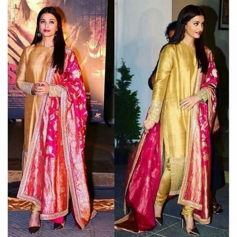 designer suits with banarasi dupatta online