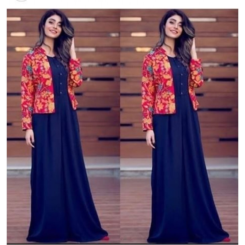 gown with coat