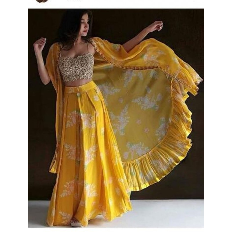 yellow dress online for haldi