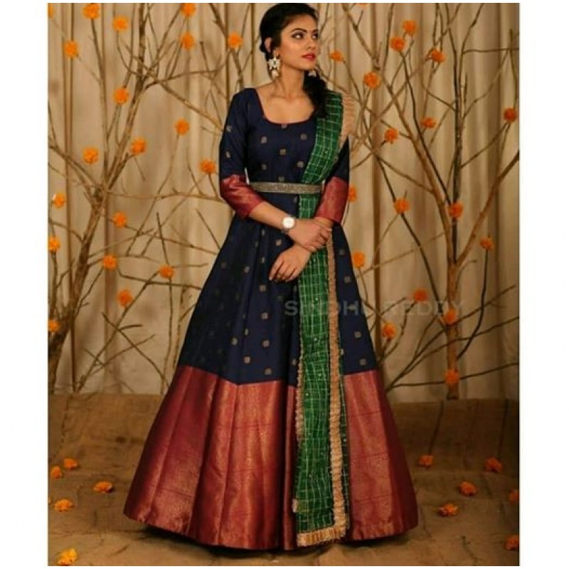 banarasi gown online