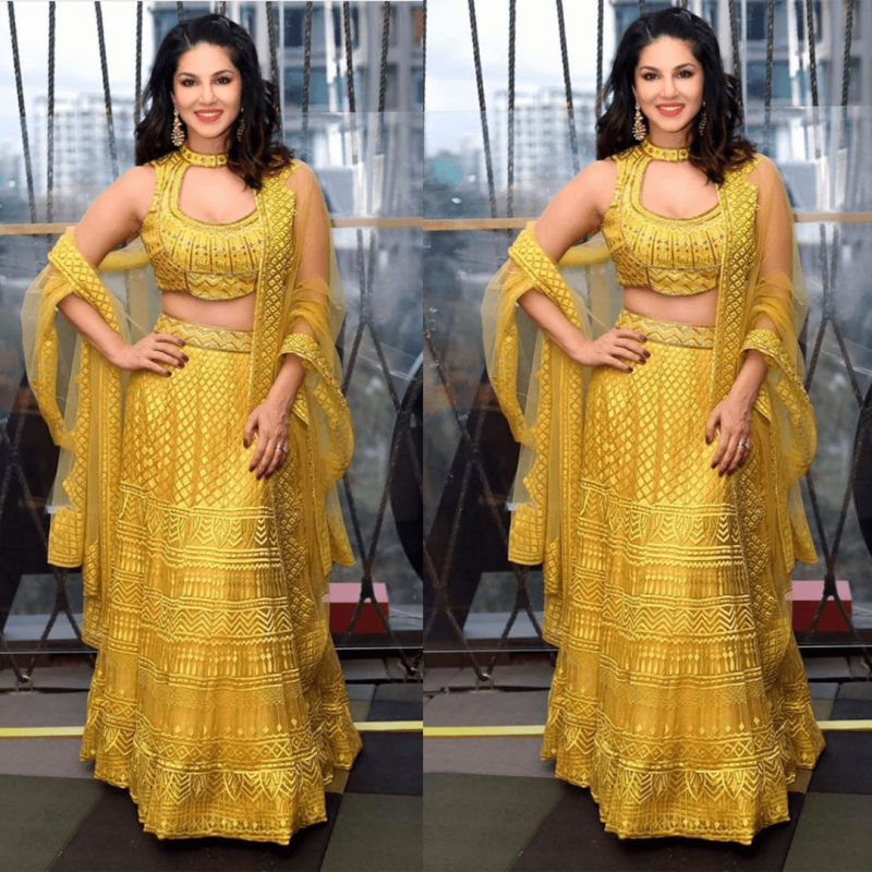 sunny leone lehenga choli