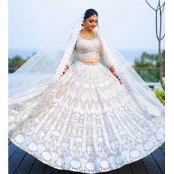 White Color Lehenga Choli