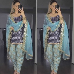 Ladies Dhoti Salwar Suit