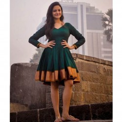 160 Saree dresses ideas | long dress design, saree dress, long gown design