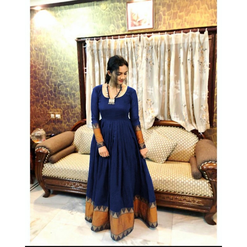 cotton gown long