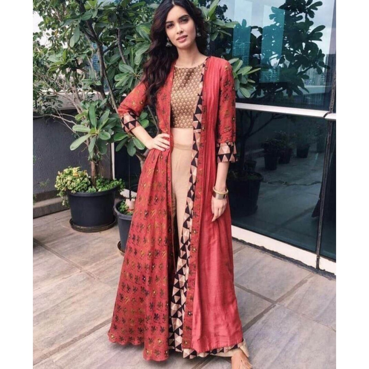 Update more than 94 kurti with jacket and jeans super hot - thtantai2