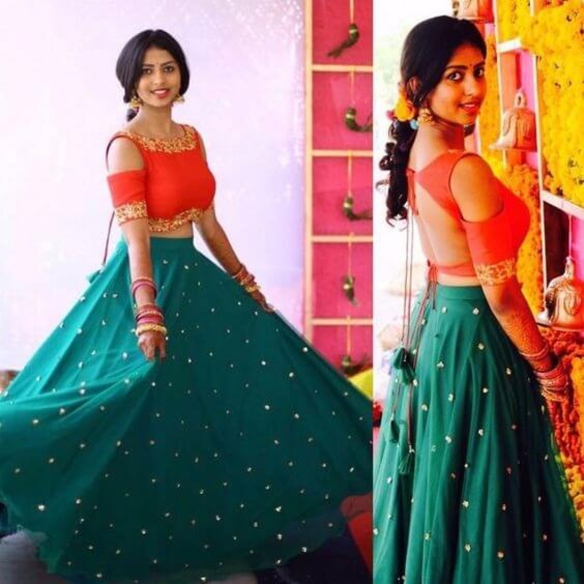 Snazzy Black Aditi Rao Hydari Bollywood Star Replica Designer Crop Top  Lehenga BP1208 | lupon.gov.ph