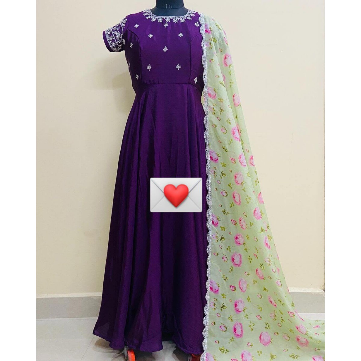 Beautiful Georgette fabric umbrella 