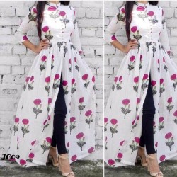 Side cut deals frock kurti