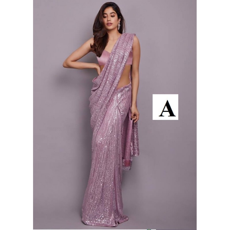 party wear work sarees