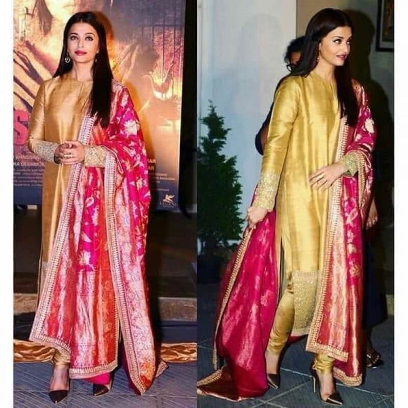 salwar suit with banarasi dupatta